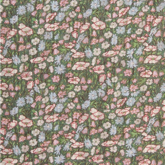 Christy Dawn Alessandra dress in Fern Flanders Poppy - Picture 10 of 13